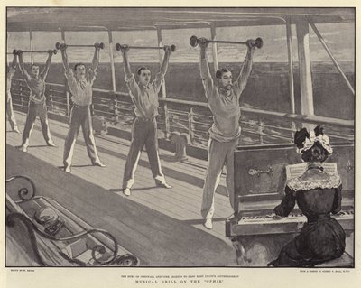 حفر موسيقي على الأوفير بواسطة وليام سمول